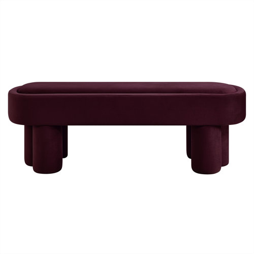 Red Benches | Red Leather Bench Seat & Red Bench Indoor
