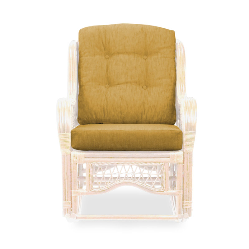 Chaise berçante Malibu, Brun clair, Colonial
