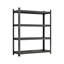 Rangement vertical robuste en métal à hauteur ajustable-128993949