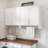 59" Wall Cabinet with Hanging Rod