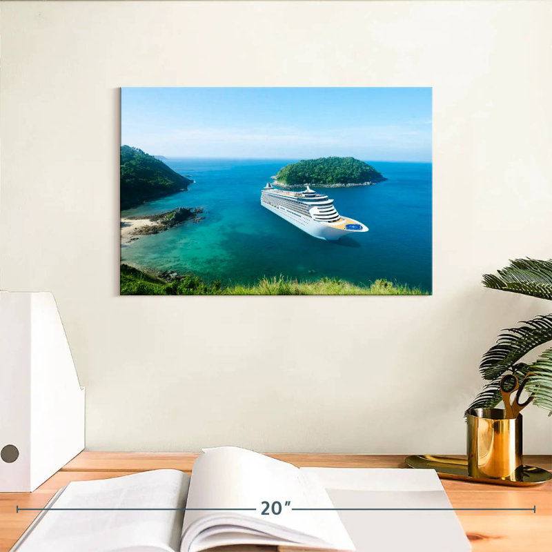 Bateau de croisière Mehar Island, H 8 po x l 12 po