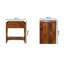 Amory 45cm W Solid Wood Bedside Table