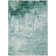 Machine Washable Indoor/Outdoor Xhevrie Aqua Rug