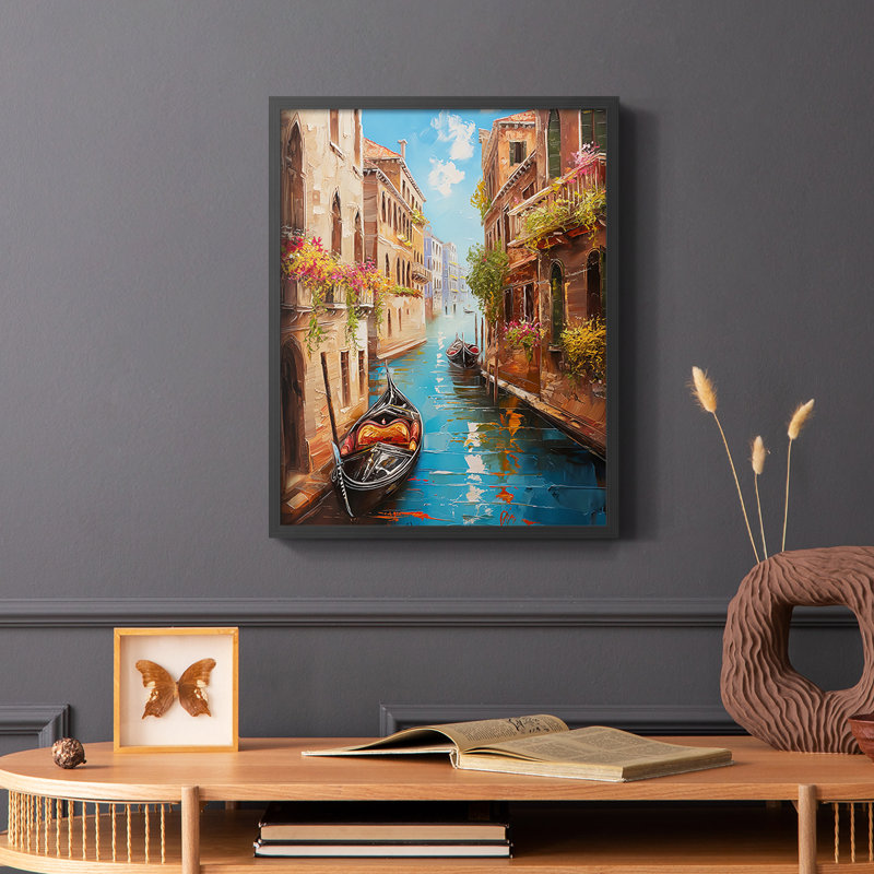 NAUTICAL Series DLXVI - Impression encadrée de qualité supérieure - Prêt à accrocher - Aucun clou requis, H 29 po x l 23 po