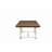 Eyder Extendable Pine Solid Wood Dining Table