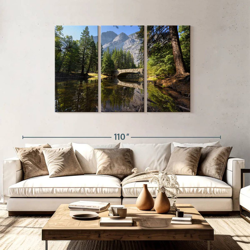 Pont de pierre Lilie Yosemite, H 48 po x l 74 po