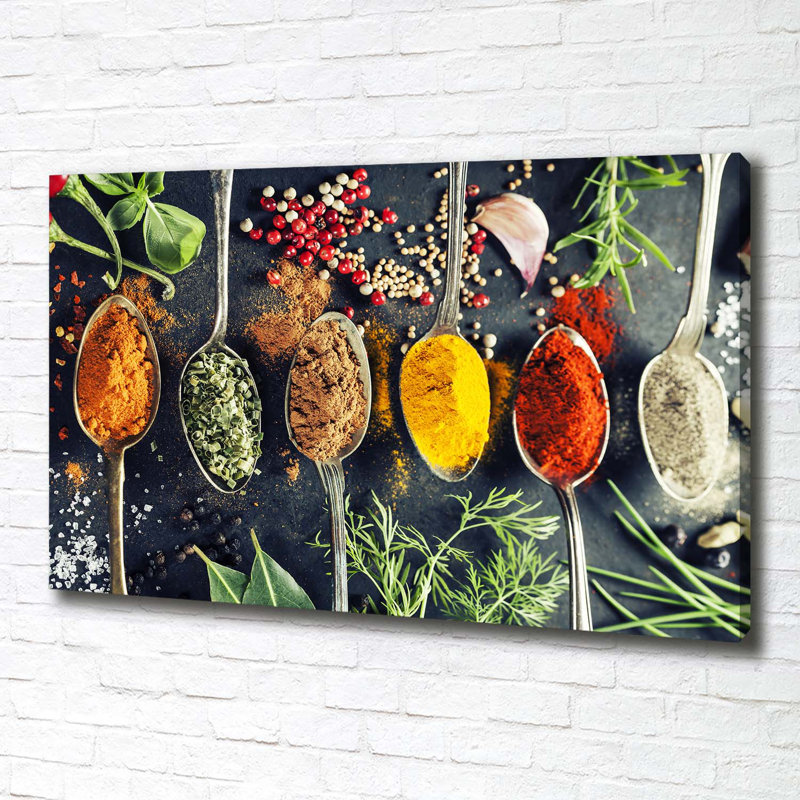 Colorful Spices - Wrapped Canvas Print