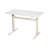 47" Tech Desk Standing And Adjustable Desk In White