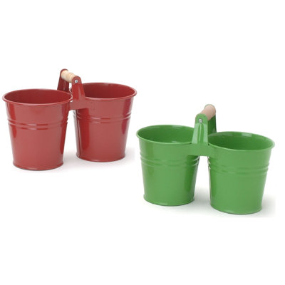 Ensemble de pots à fleurs 2 pièces Calum Roxboro