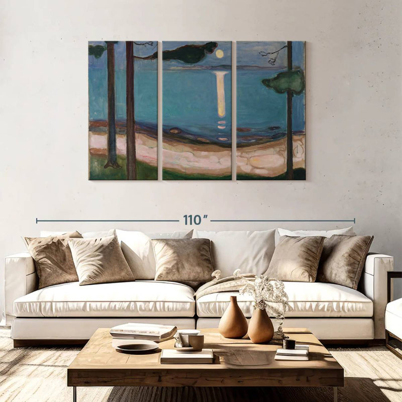 Avery Moonlight 1895, 48" H x 74" W