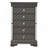 Verona  Chest , Metalic Black-1272310275