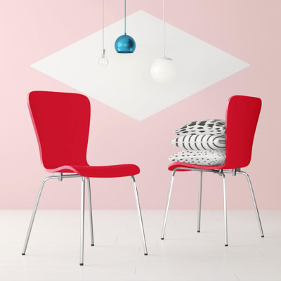 Deantrei 18.25'' H Stacking Side Chair