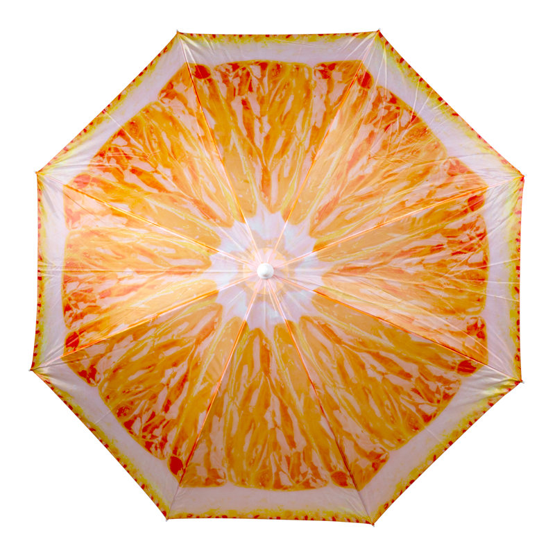 Parasol de plage 5 pi 2 po Zuniga