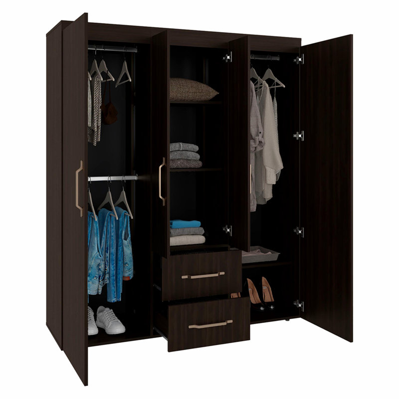 Armoire 4 portes en chêne naturel, Oak
