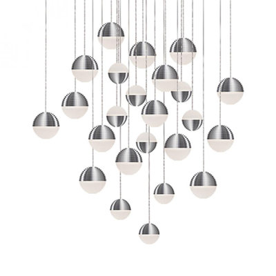 Luminaire suspendu sphère 24 lumières Supernova