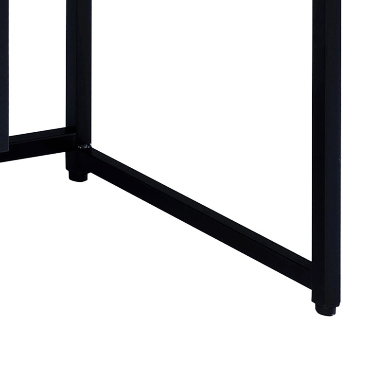 Multifunctional 1-shelf TV Stand Spacious Storage Space