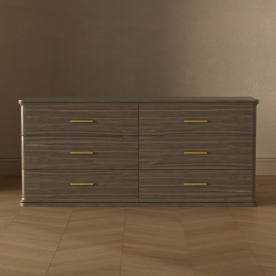 Commode double 6 tiroirs Clifford