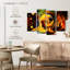 «Abstract Lady», reproduction d'art sur toile-691380833