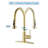 Pull Down Kitchen Faucet With Sprayer-111235210