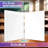 Scribbledo Dry Erase Notebook College Ruled Lined Board 9"x12" Reusable Lined Erasable Ruled Writing Note Pad Lapboard, Blank Whiteboard On Reverse