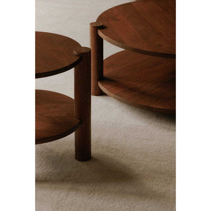 OLSEN Solid Wood End Table
