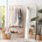 Kadeshia Aluminum Alloy Framed Arched Full Length Mirror with Stand-2083223446-2083223441