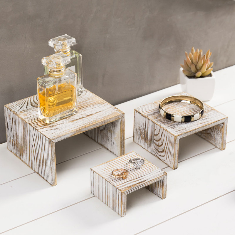Rustic Solid Wood Jewelry stand
