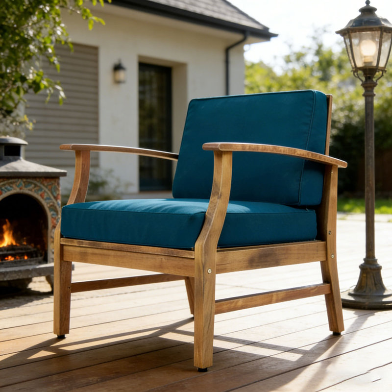 Fauteuil de patio, Fauteuil bleu
