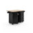 Arlonda Solid Wood Top Kitchen Cart-1681534521