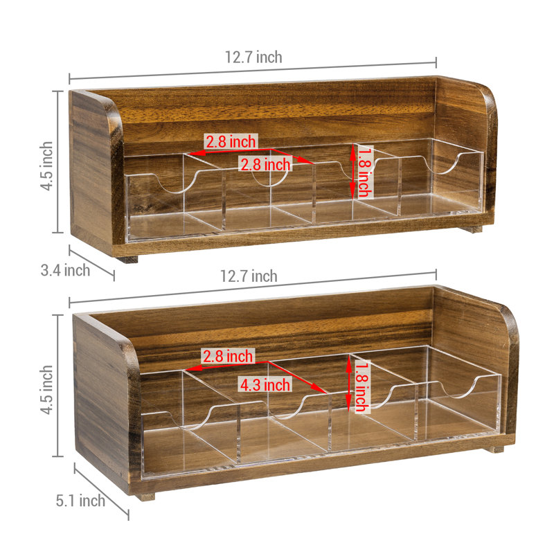 Wood Tea Box