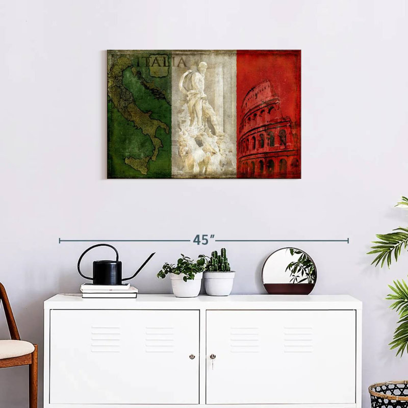 Borges Brava Italia, 20" H x 30" W