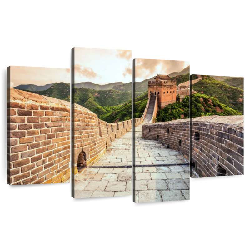 Lynelle, grande muraille de Chine, H 42 po x l 68 po