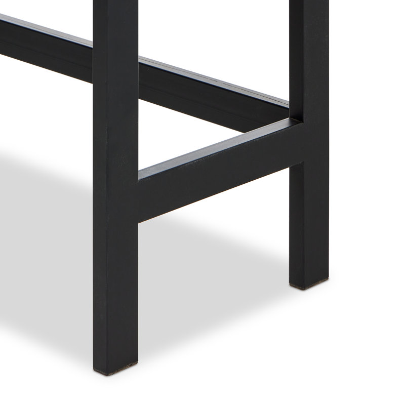 Hayward Cabinet-natural Walnut, Black Oak