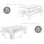 42-Inch Round Coffee Table with Lift Top, Natural-Toned Solid Wood, Fluted Panels, Hidden Storage
