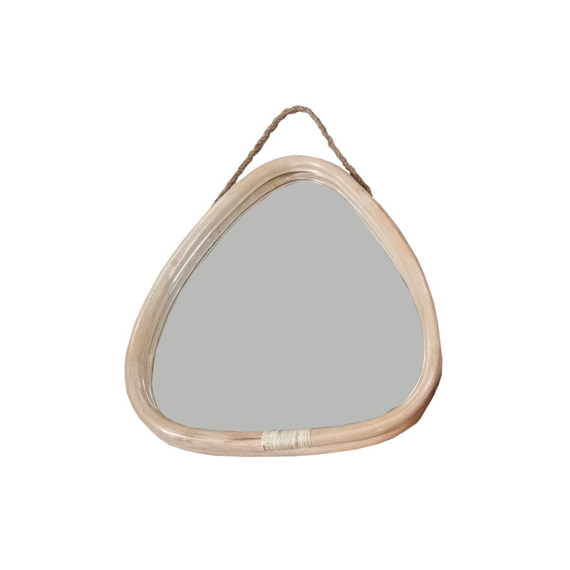 Sushmita Rattan Flat Wall Mirror