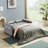55'' Velvet Convertible Loveseat Sleeper Sofa with Adjustable Backrest, Pull-Out Bed and Pillows-98055980