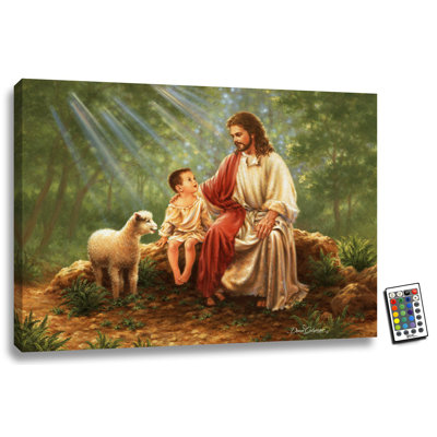 Faith of a Child 18 x 24, impression DEL entièrement colorColor