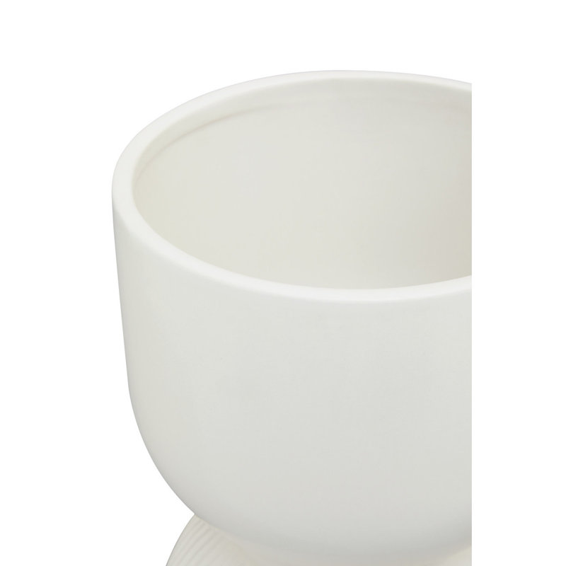 Antrione Pot Planter, White