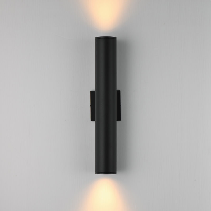 Caldera-Outdoor Wall Mount, Black