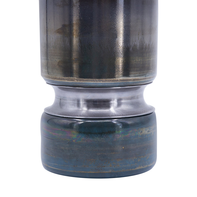 Vase en verre D4,7 x 10,6 po