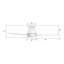 48" DC Motor Flush Mounted Ceiling fan without Light, Remote control