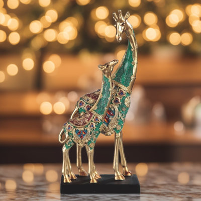 Figurine girafe 15,5 "H