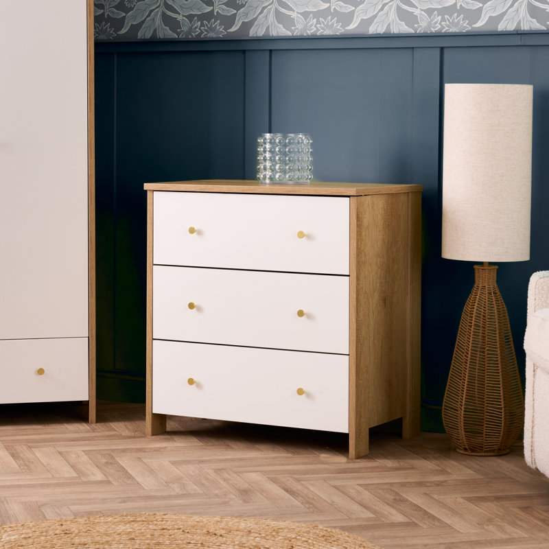 Nika Changing Unit - Oak & White