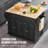 Chamara Wood Kitchen Island