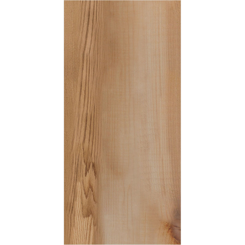 Queue de chevron lisse Carmel, Cèdre rouge de l'Ouest, 12"H x 5 1/2"W x 48"L