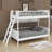 Twin Size Bunk Bed With Shelves,Ladder Can Be Changed Left Or Right-289650891
