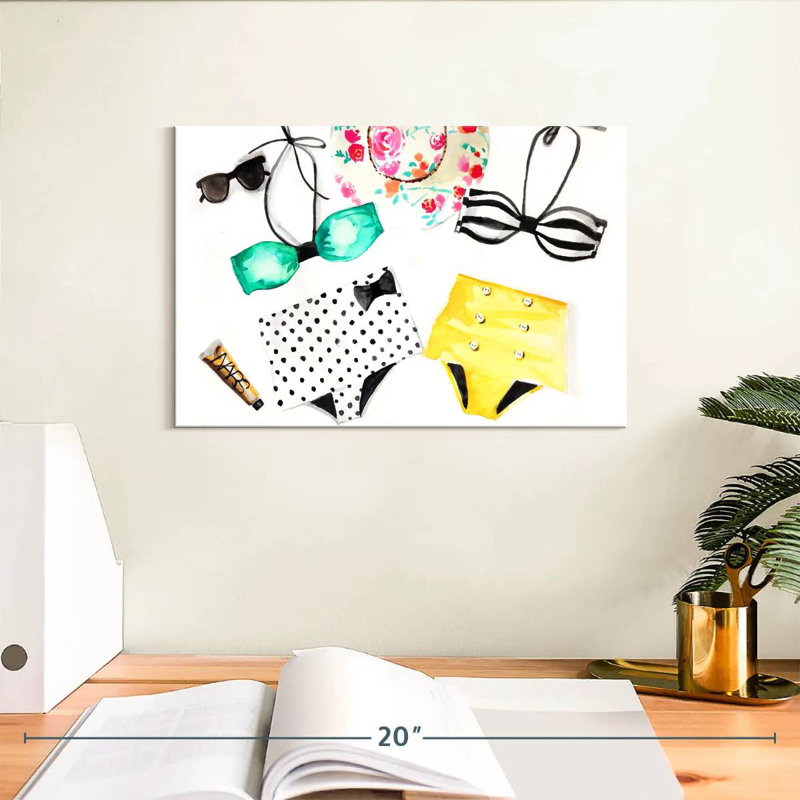 Shuttleworth Bathing Suits, 8" H x 12" W