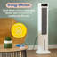 Russell Hobbs RHCLT5L Tower Air Cooler 5 Litre in White