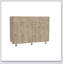 Armoire utilitaire Orion, un tiroir, une porte double - blanc / Macadamia