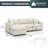 Normail 95.4''  Upholstered Sofa, Cloud Sofa, Sectional Sofa Couch Modular Sleeper Sofa for Living Room-306472630